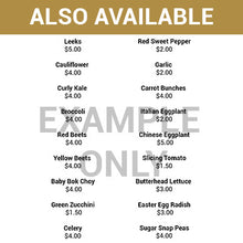 Load image into Gallery viewer, Ryan's Weekly Harvest Basket | DEPOSIT